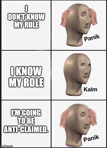 Kalm Panik Claim Meme