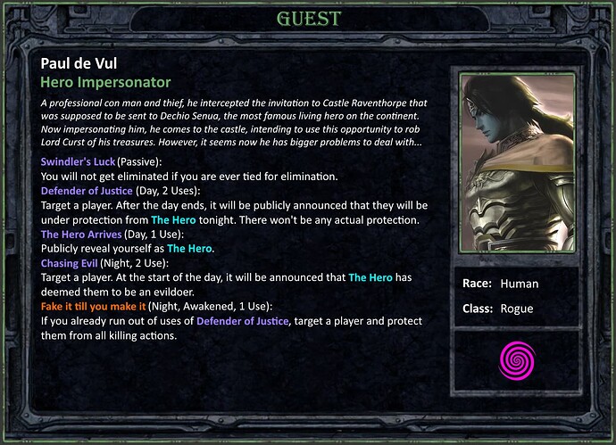 Hero Impersonator