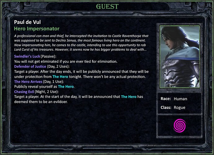 Hero Impersonator