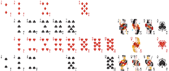 remaining cards of the deck