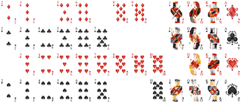 remaining cards of the deck