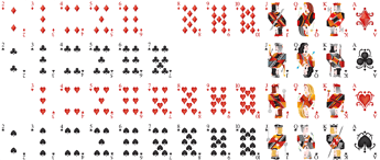 remaining cards of the deck