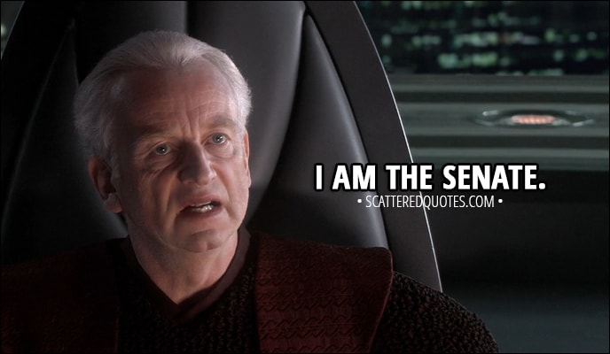Palpatine Senate Meme