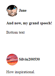 Grand speech