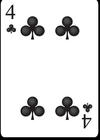 4 of clubs
