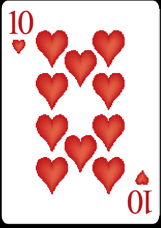 10 of hearts
