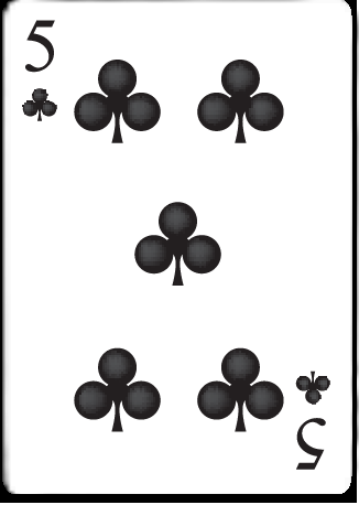 5 of clubs