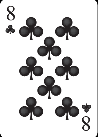 8 of clubs