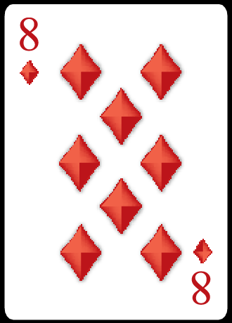 8 of diamonds