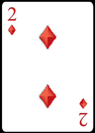 2 of diamonds