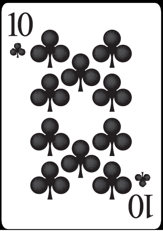 10 of clubs