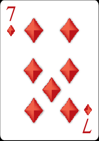 7 of diamonds