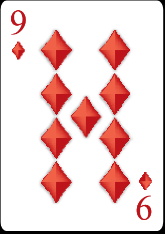 9 of diamonds