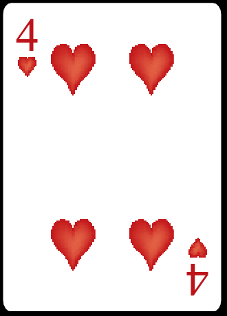4 of hearts