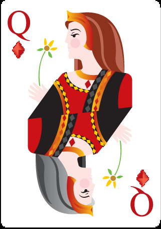 queen of diamonds